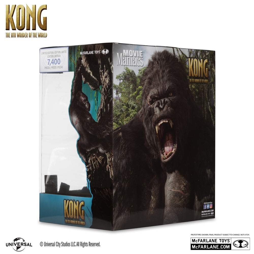 King Kong (2005), figurine 6" Kong Movie Maniacs (McFarlane)