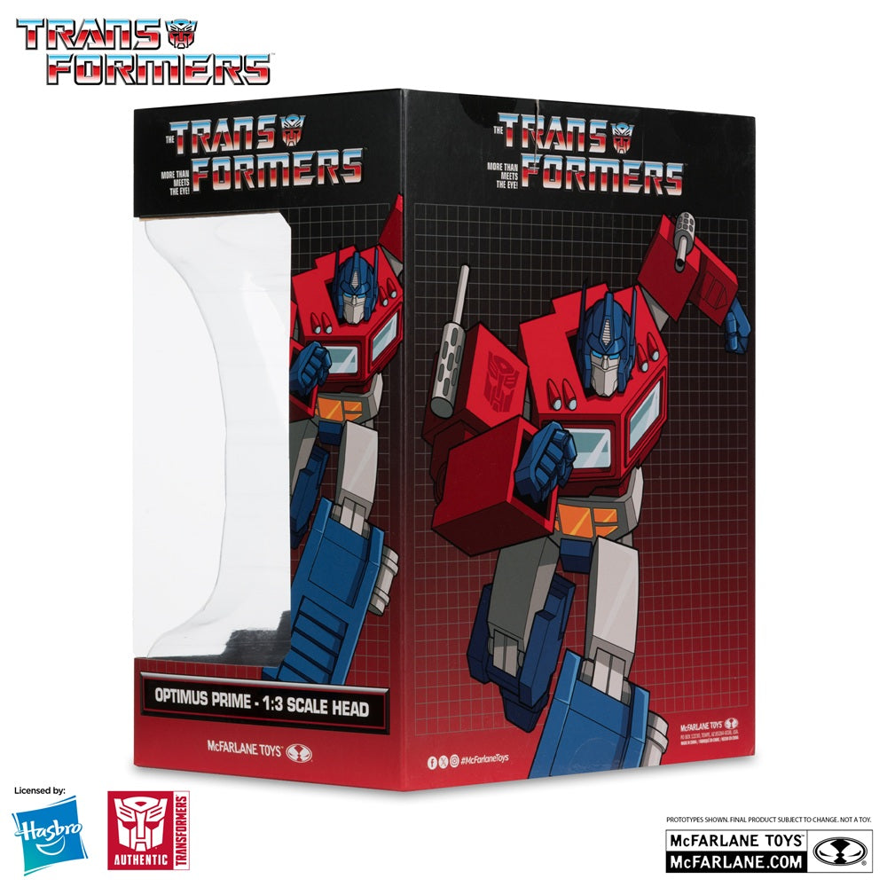 Transformers, tête de Optimus Prime échelle 1:3 (McFarlane)