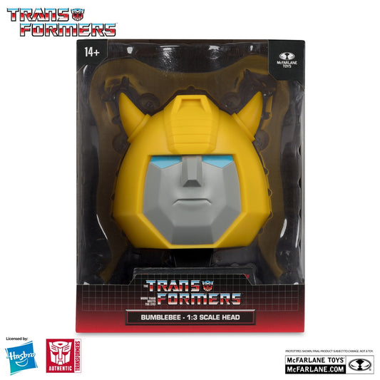 Transformers, tête de Bumblebee échelle 1:3 (McFarlane)