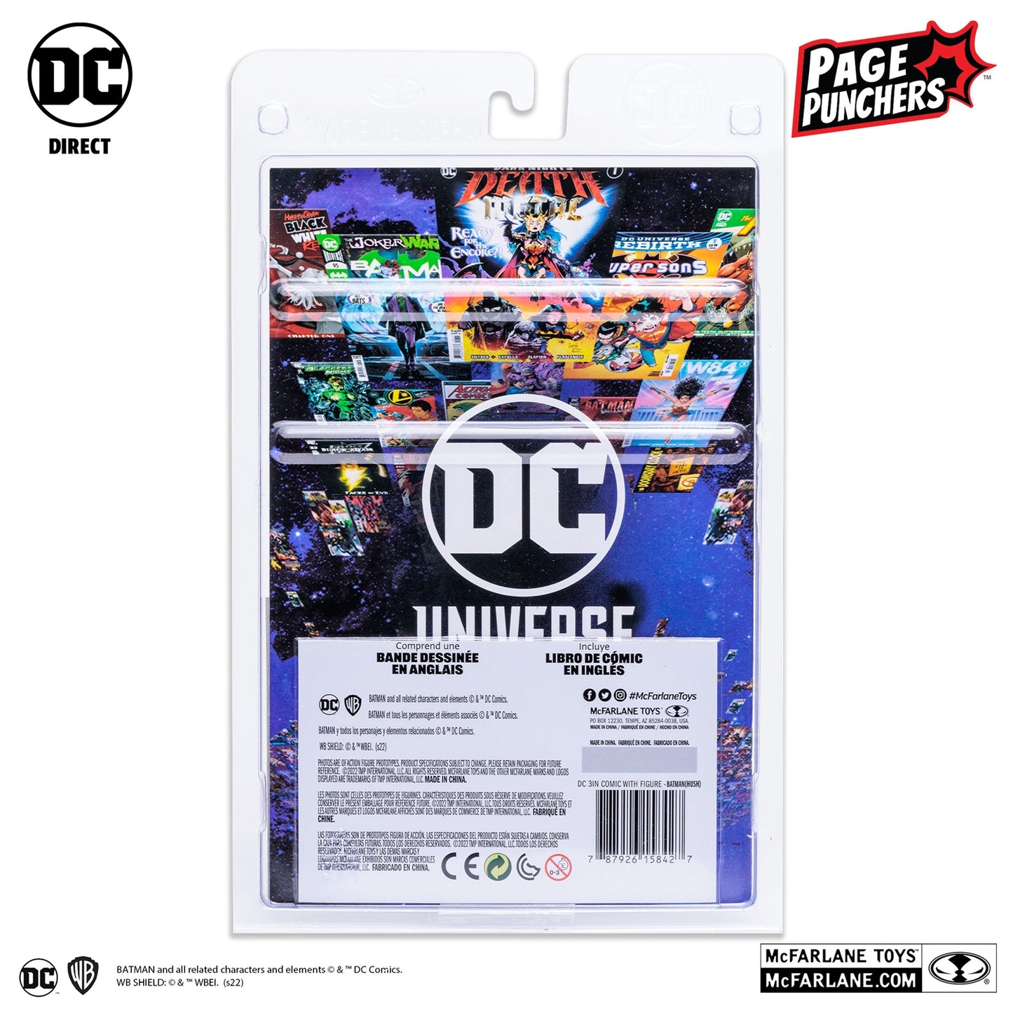 Batman (Comic), comic Batman avec figurine 3" Page Punchers (DC Direct)