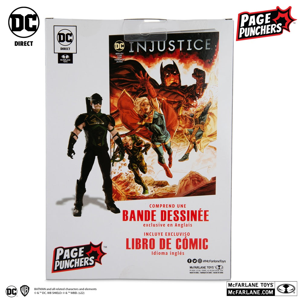 Injustice 2 (Comic), 7" Green Arrow action figure with comic (McFarlane)