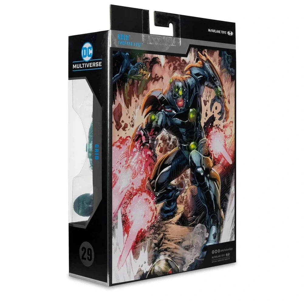 DC Forever Evil, figurine 7" Grid Platinum Edition (McFarlane)