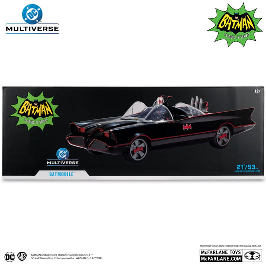 Batman (1966), batmobile 21" classic TV series (McFarlane) boite