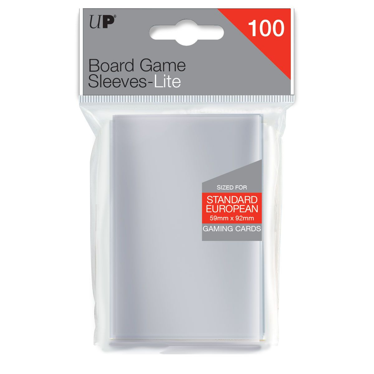 Ultra PRO, pochettes Board Games Lite Standard European, paquet de 100 (85944)
