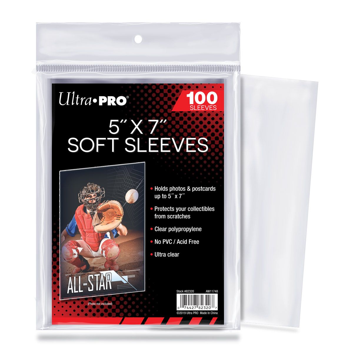 Ultra PRO, pochettes 5" x 7", paquet de 100 (82320)