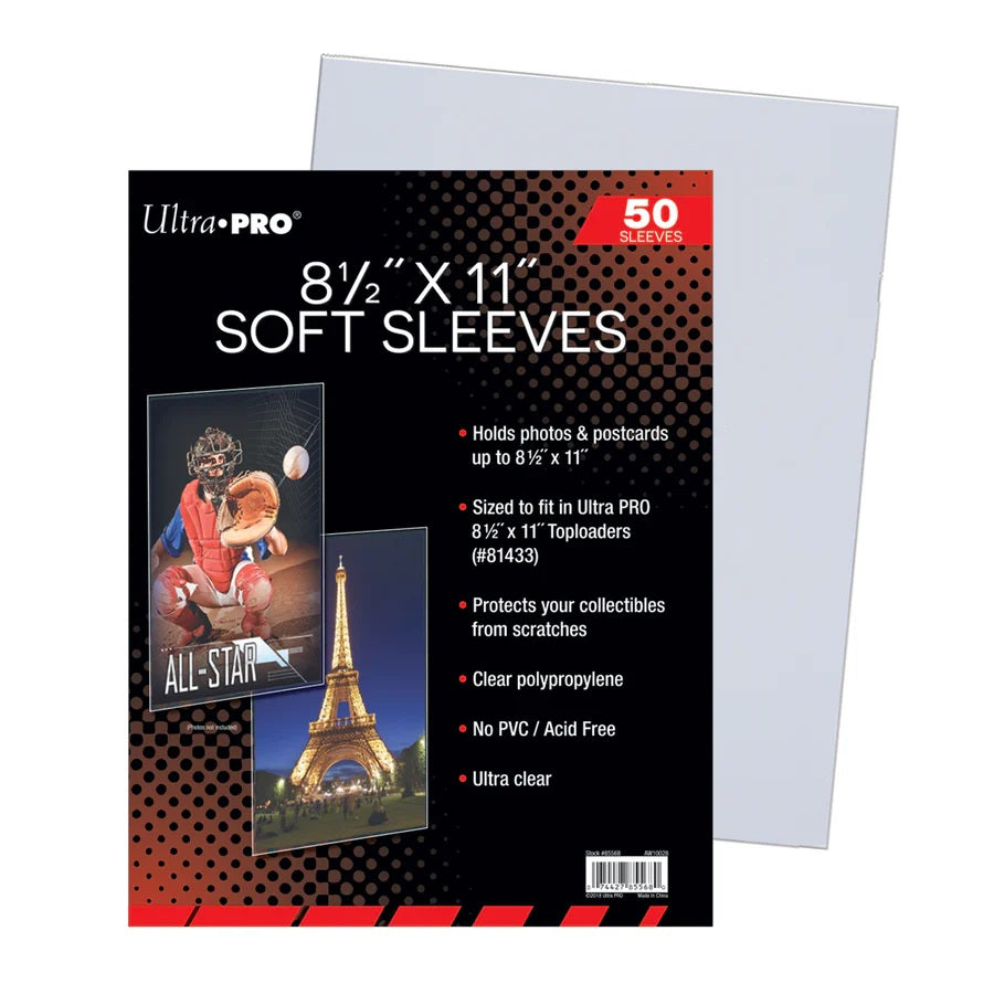 Ultra PRO, pochettes 8.5" x 11", paquet de 50 (85568)