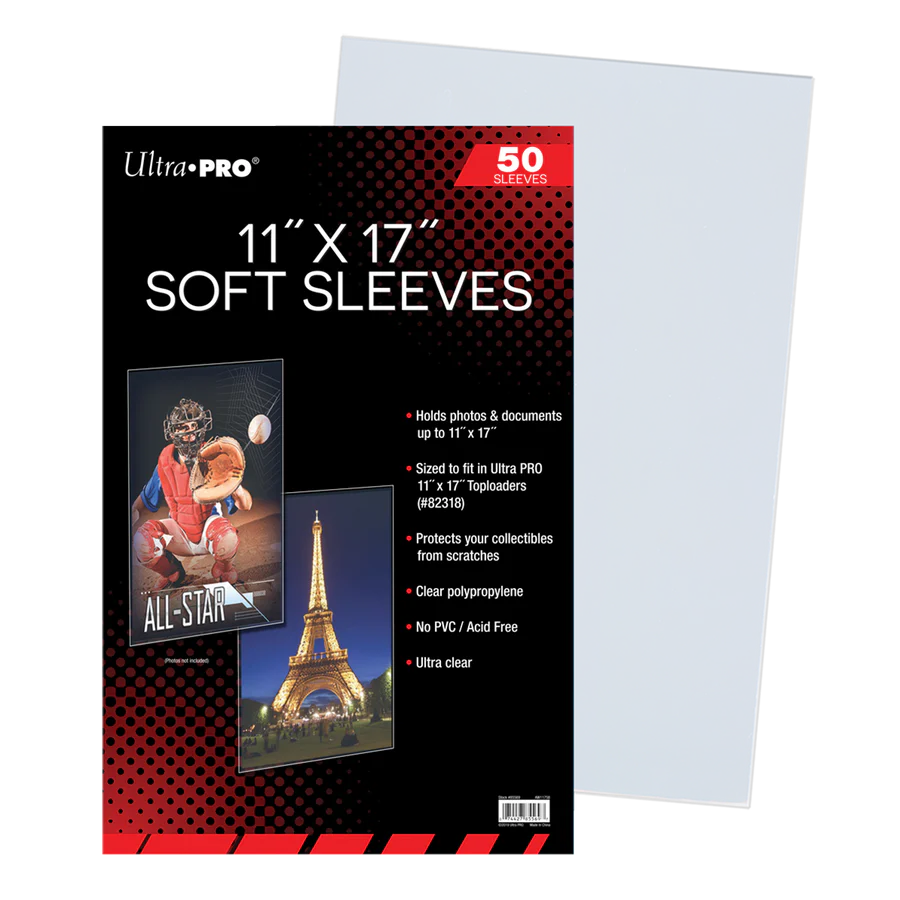 Ultra Pro, pochettes 11" x 17", paquet de 50 (85569)
