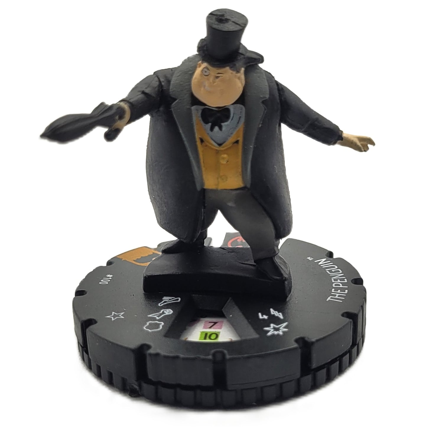Batman, the animated series figurine Heroclix du Penguin en gros plan