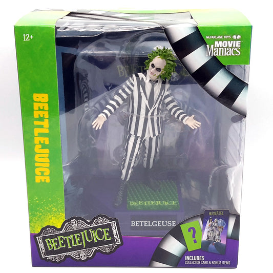 Beetlejuice, 7" Beetlejuice Movie Maniacs figure (McFarlane)