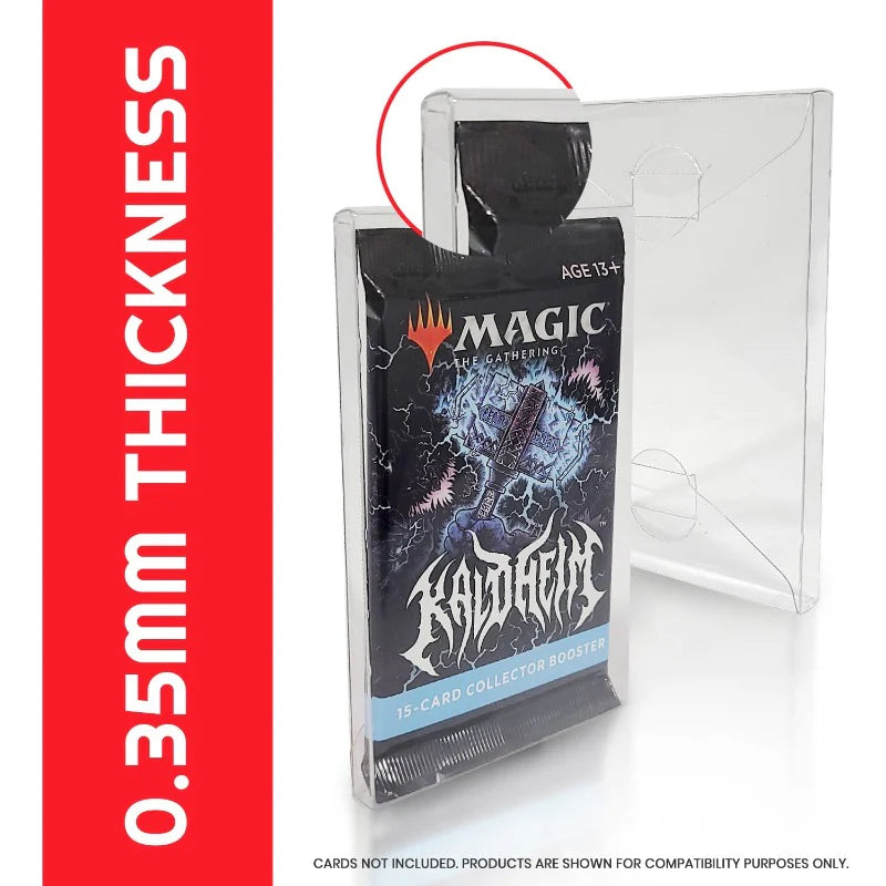 Evoretro, single-pack card clear plastic protector (EVO-1554)