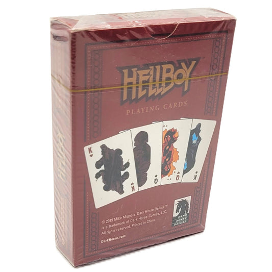 Jeu de cartes Hellboy (Dark Horse) arrière du paquet