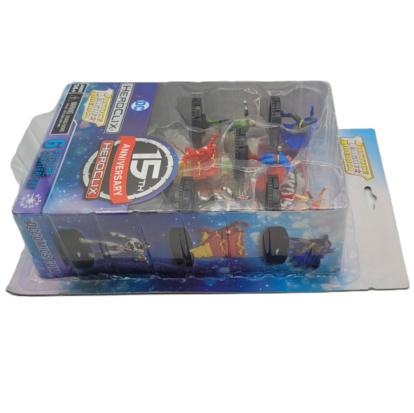 Justice League, ensemble de 6 figurines HeroClix 15th anniversaire (WizKids)