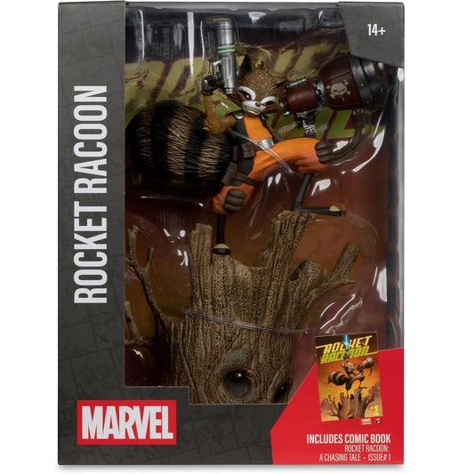 Marvel Collection 1:6, figurine de Rocket Racoon en boite