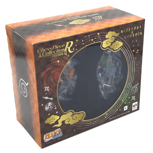 Naruto Shippuden ensemble de 2 pièces de jeu d'échec par MegaHouse dans la boite