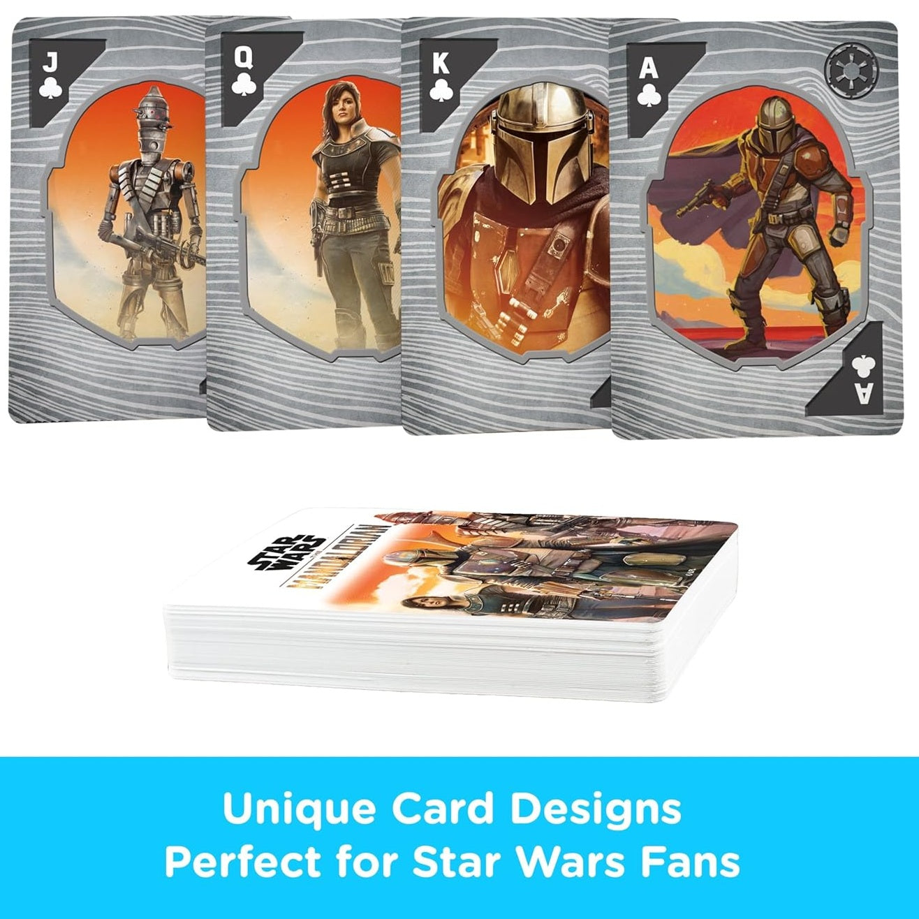 Jeu de cartes Star Wars The Mandalorian cartes