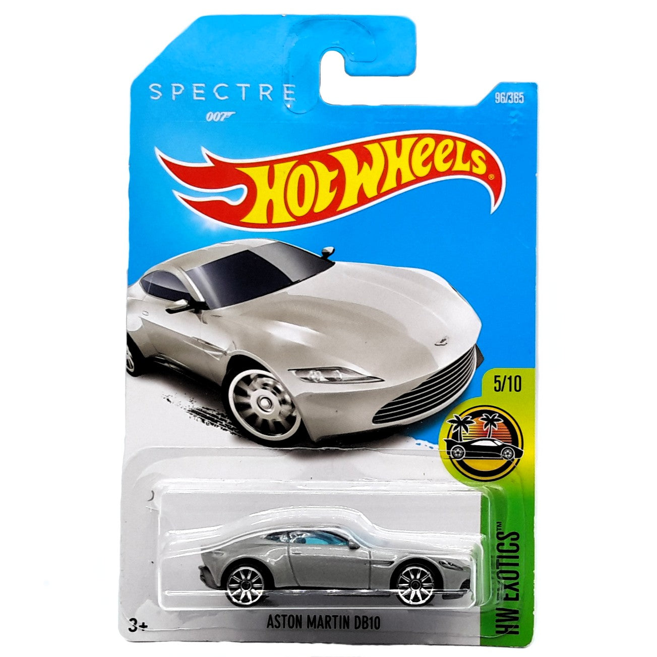 Hot Wheels 007 Spectre HW Exotics 5/10 – Die-Cast 1:64 Finition