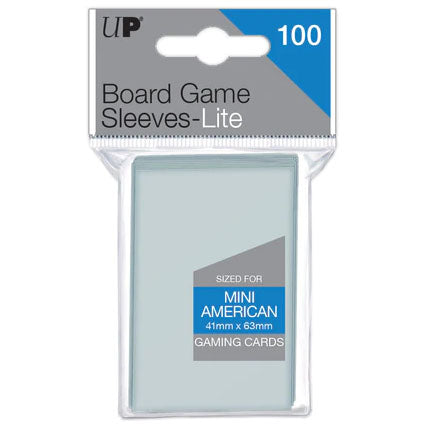 Ultra PRO, Board Game Lite Mini American sleeves, pack of 100 (85940)