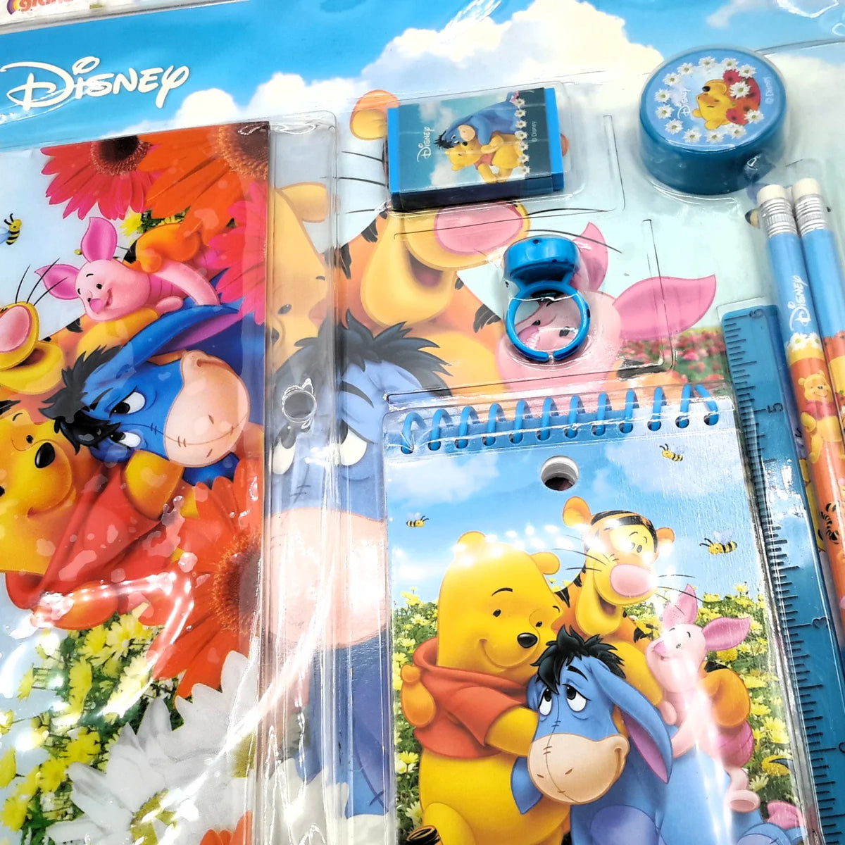 Ensemble de papeterie 9 pièces Winnie the Pooh