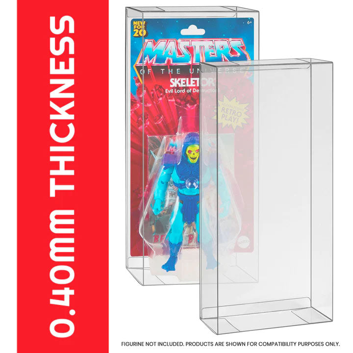 Evoretro, MOTU action figure protector for carded figures (EVO-2308)