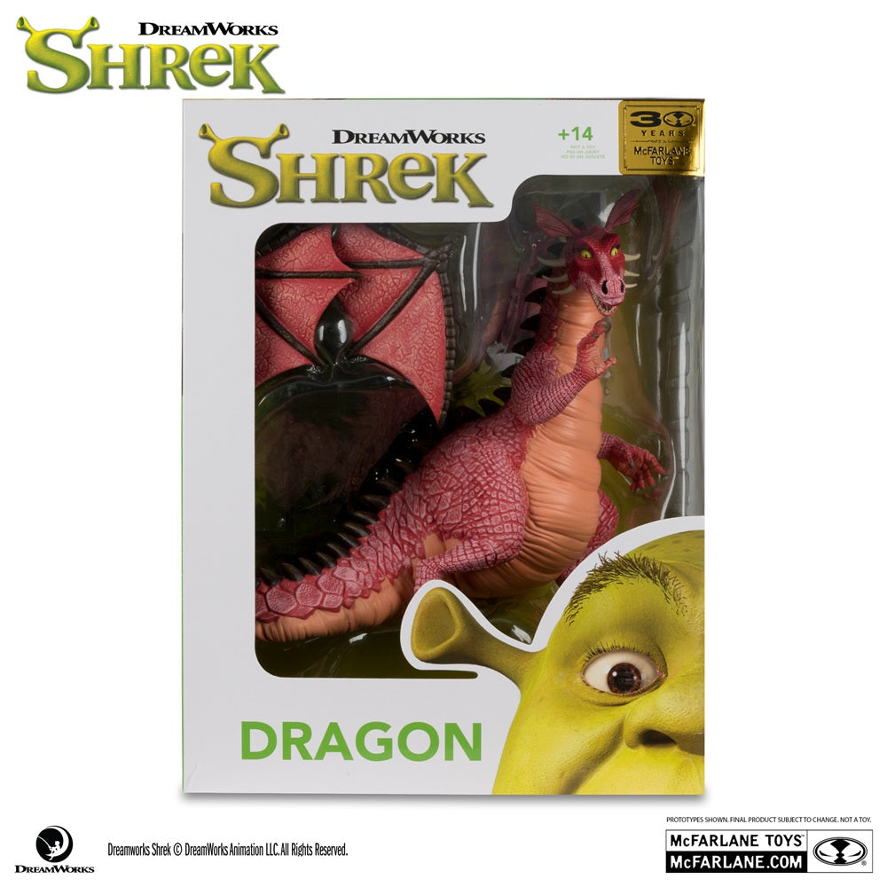 Shrek, 12"Posed  Dragon Figure (McFarlane)