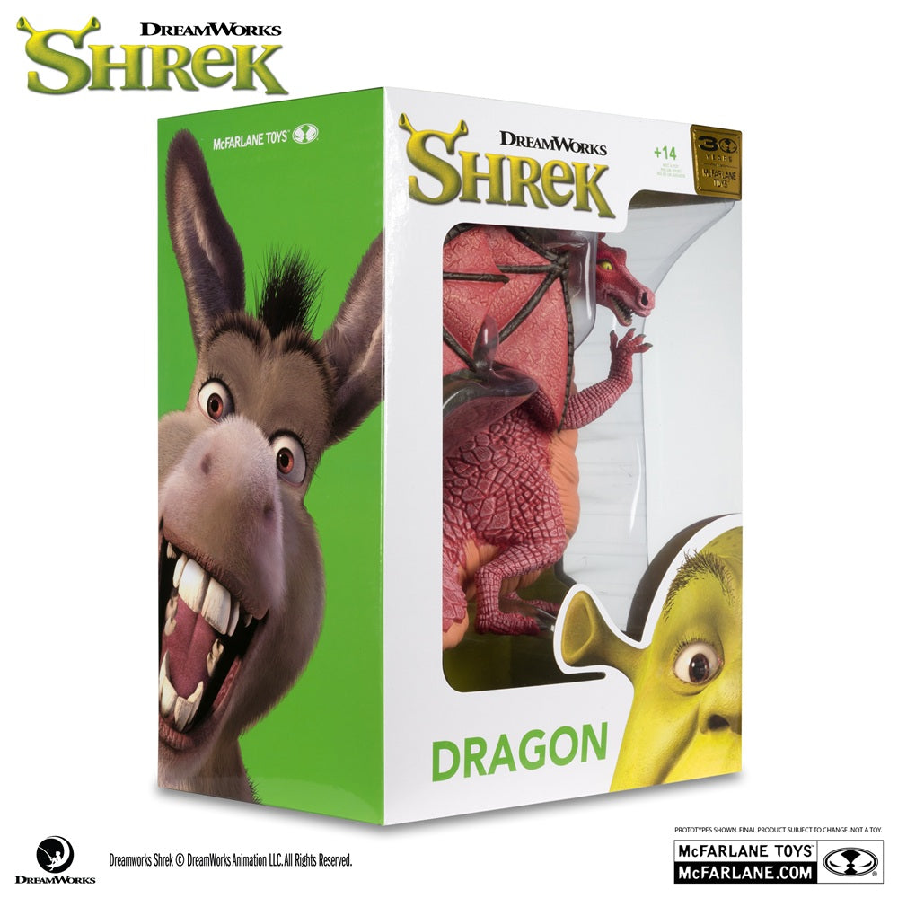 Shrek, 12"Posed  Dragon Figure (McFarlane)