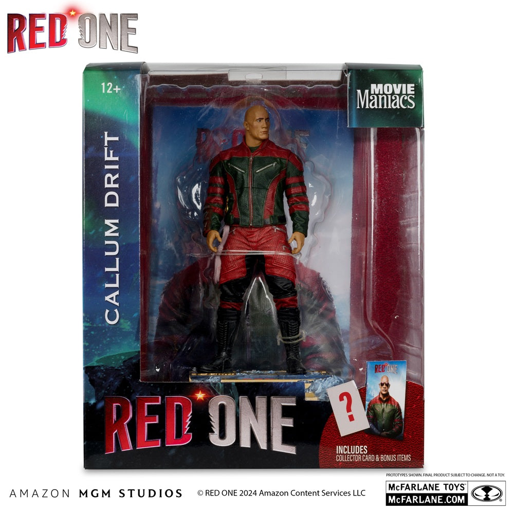 Red One, figurine 6" Callum Drift Movie Maniacs (McFarlane)