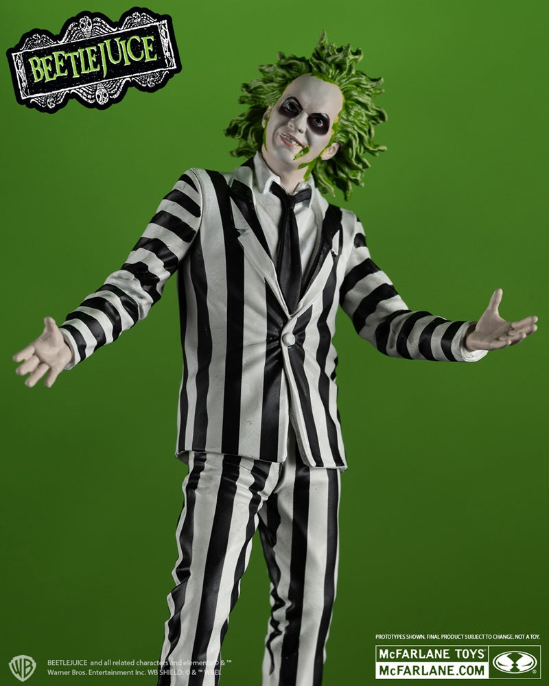 Beetlejuice, 7" Beetlejuice Movie Maniacs figure (McFarlane)
