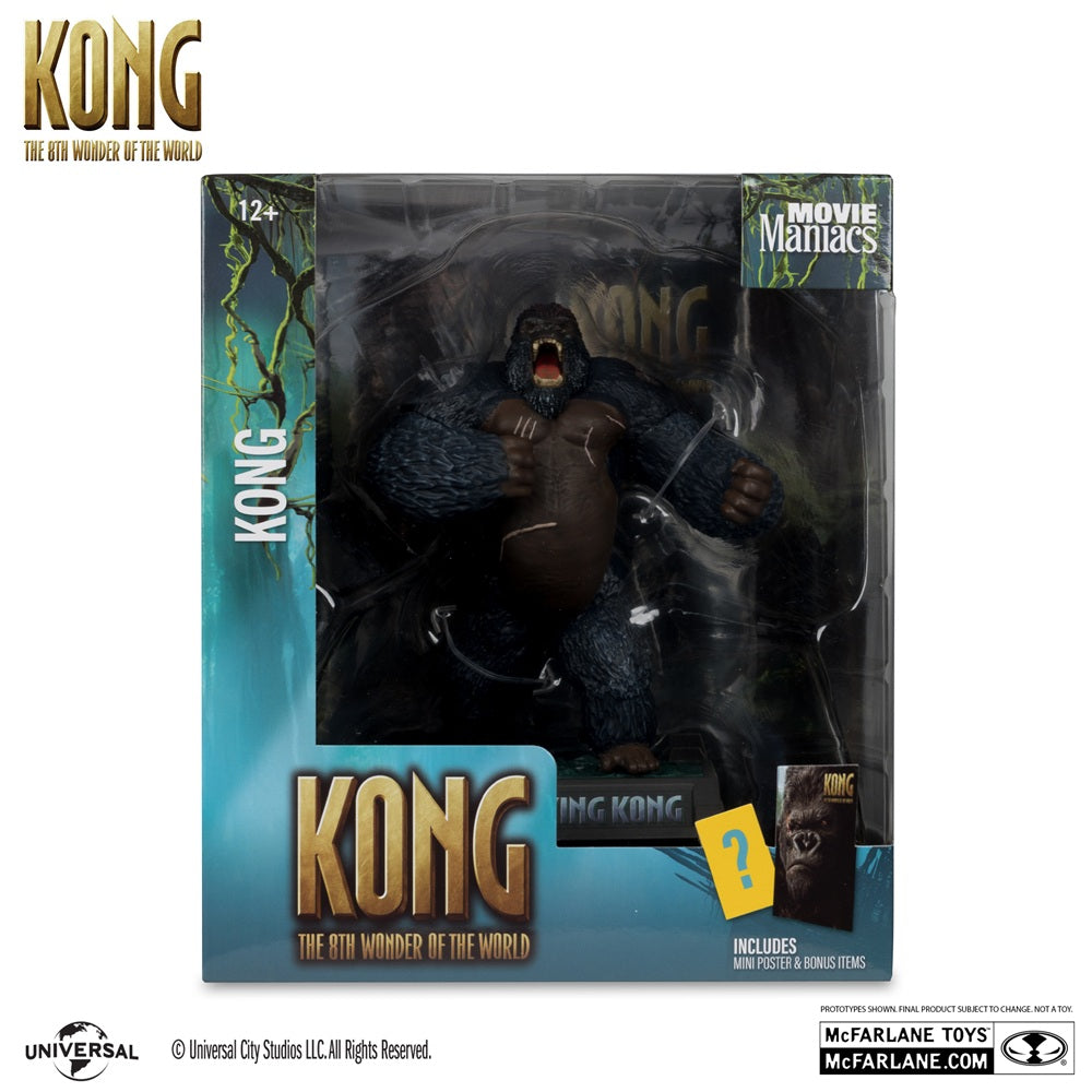 King Kong (2005), figurine 6" Kong Movie Maniacs (McFarlane)