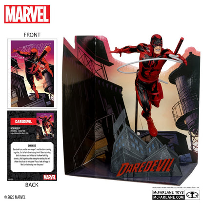 Marvel Collection, figurine Daredevil de McFarlane avec la carte