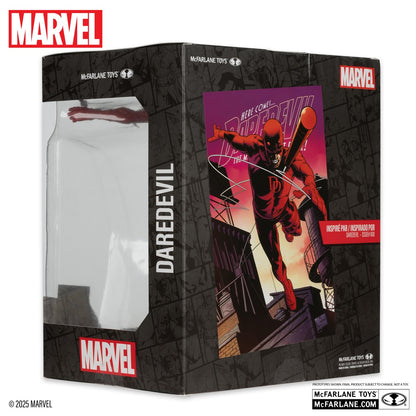 Marvel Collection, figurine Daredevil de McFarlane arrière de la boite