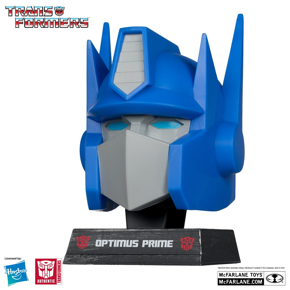 Transformers, tête de Optimus Prime échelle 1:3 (McFarlane)