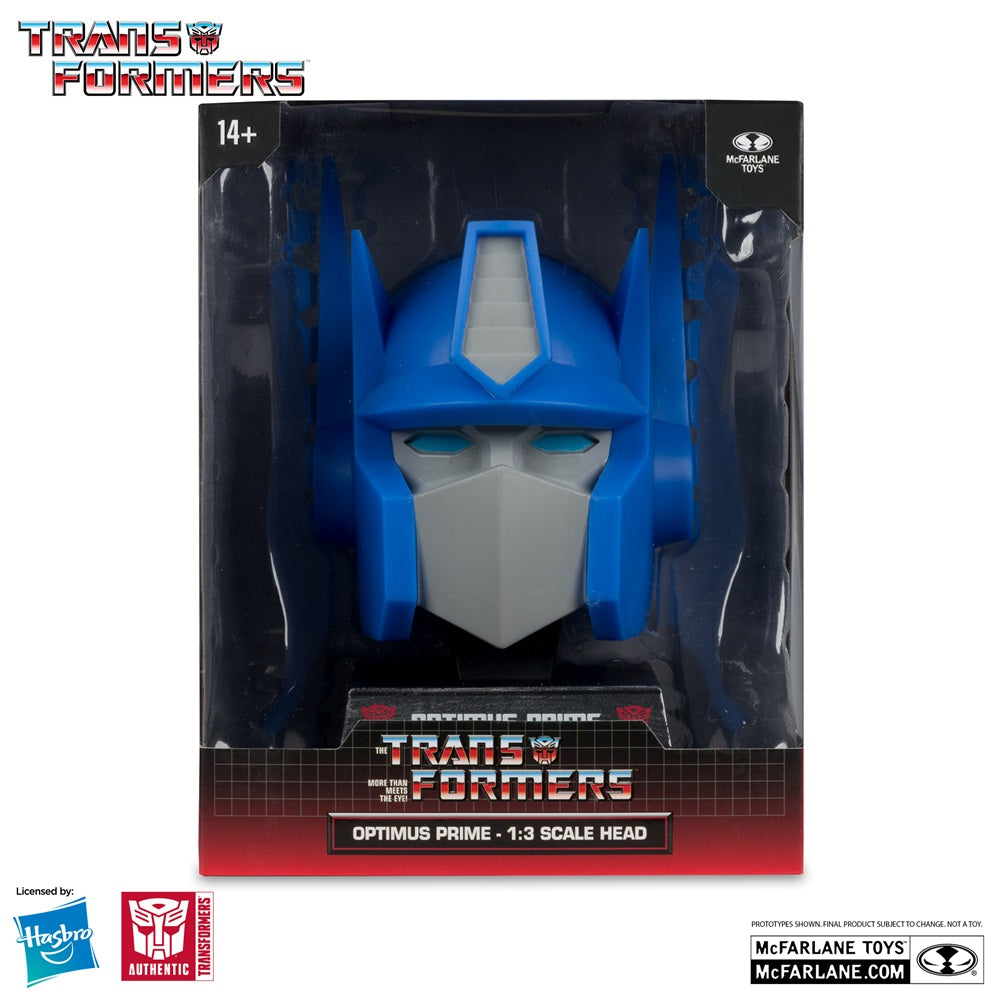 Transformers, tête de Optimus Prime échelle 1:3 (McFarlane)