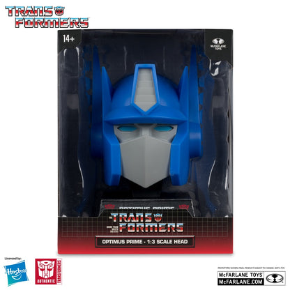 Transformers, tête de Optimus Prime échelle 1:3 (McFarlane)