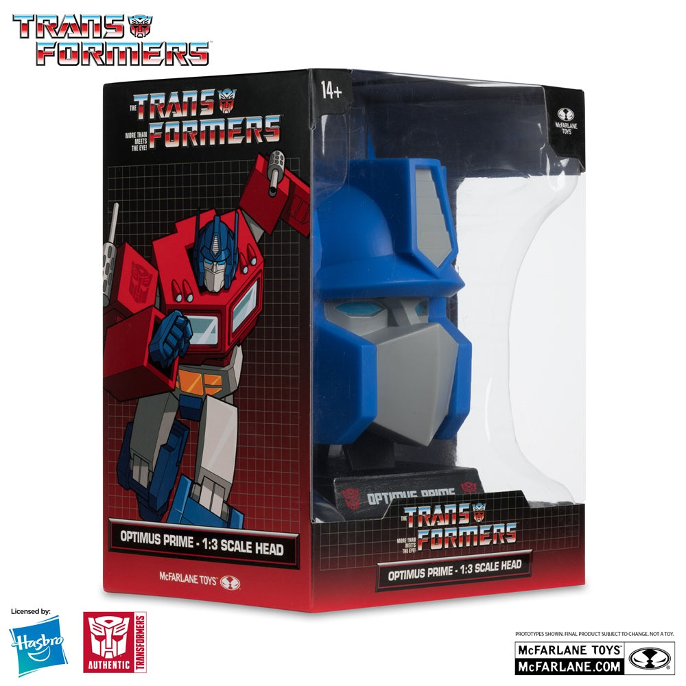 Transformers, tête de Optimus Prime échelle 1:3 (McFarlane)