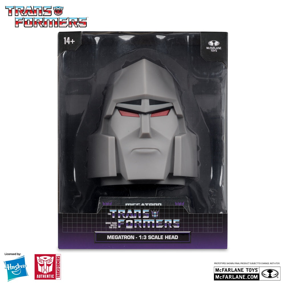 Transformers, tête de Megatron échelle 1:3 (McFarlane)