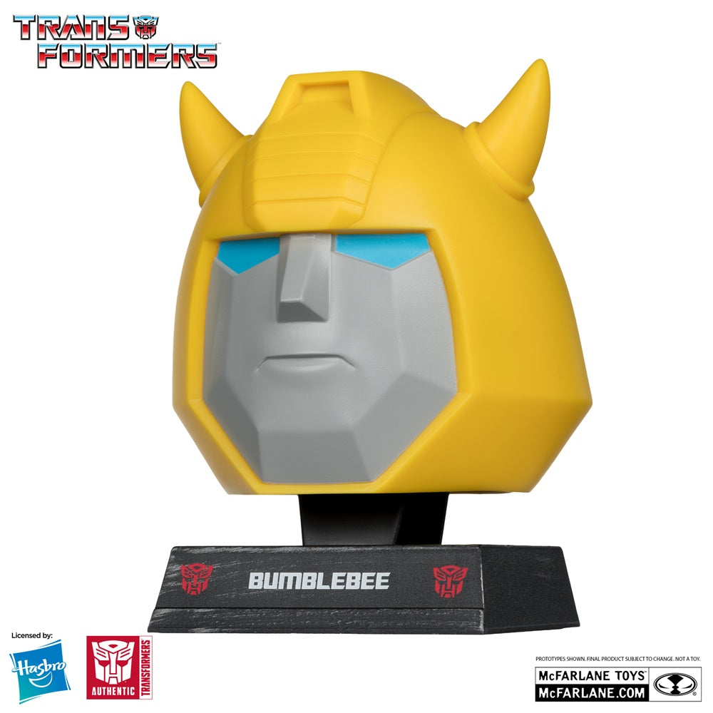 Transformers, tête de  Bumblebee échelle 1:3 (McFarlane)