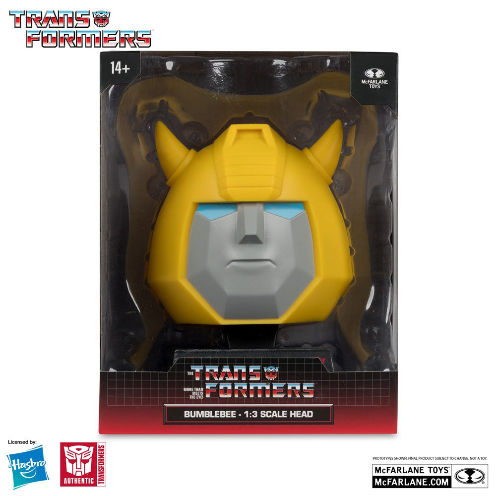 Transformers, tête de  Bumblebee échelle 1:3 (McFarlane)
