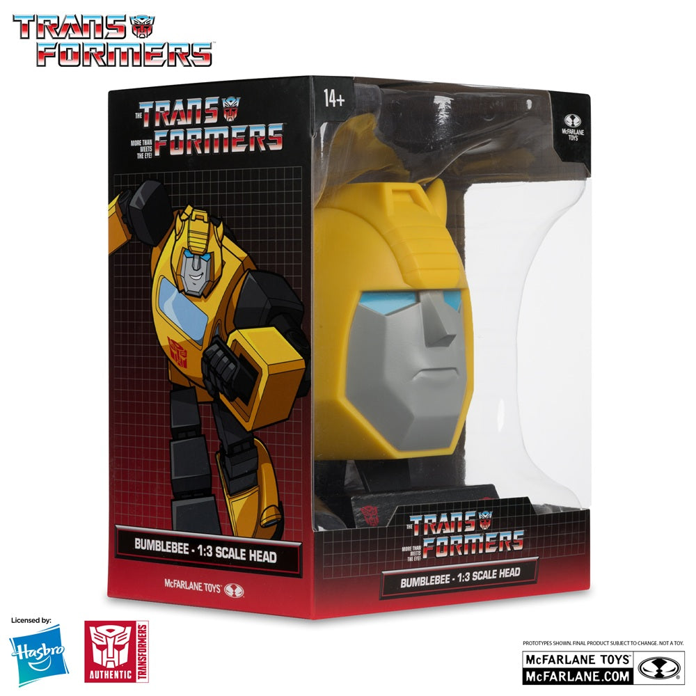 Transformers, tête de  Bumblebee échelle 1:3 (McFarlane)