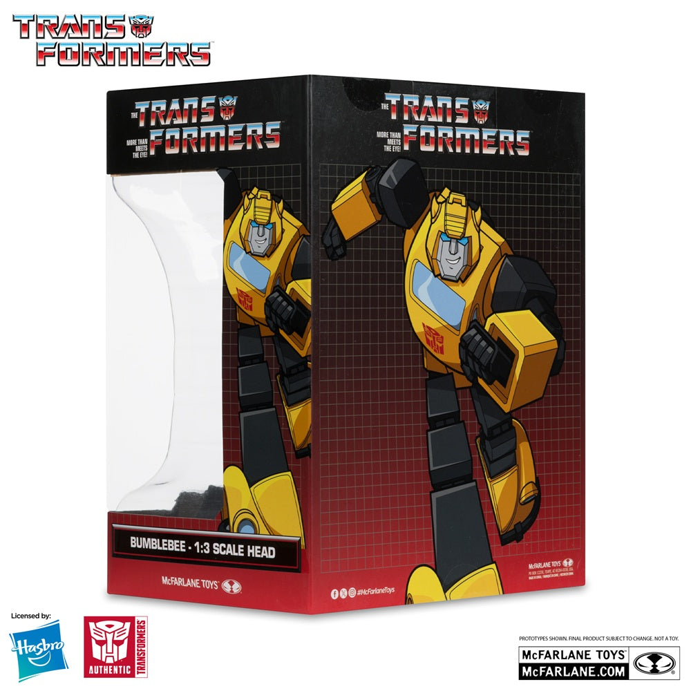 Transformers, tête de  Bumblebee échelle 1:3 (McFarlane)