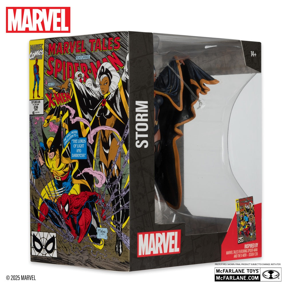 Marvel Collection , figurine Storm par McFarlane boite de 3/4