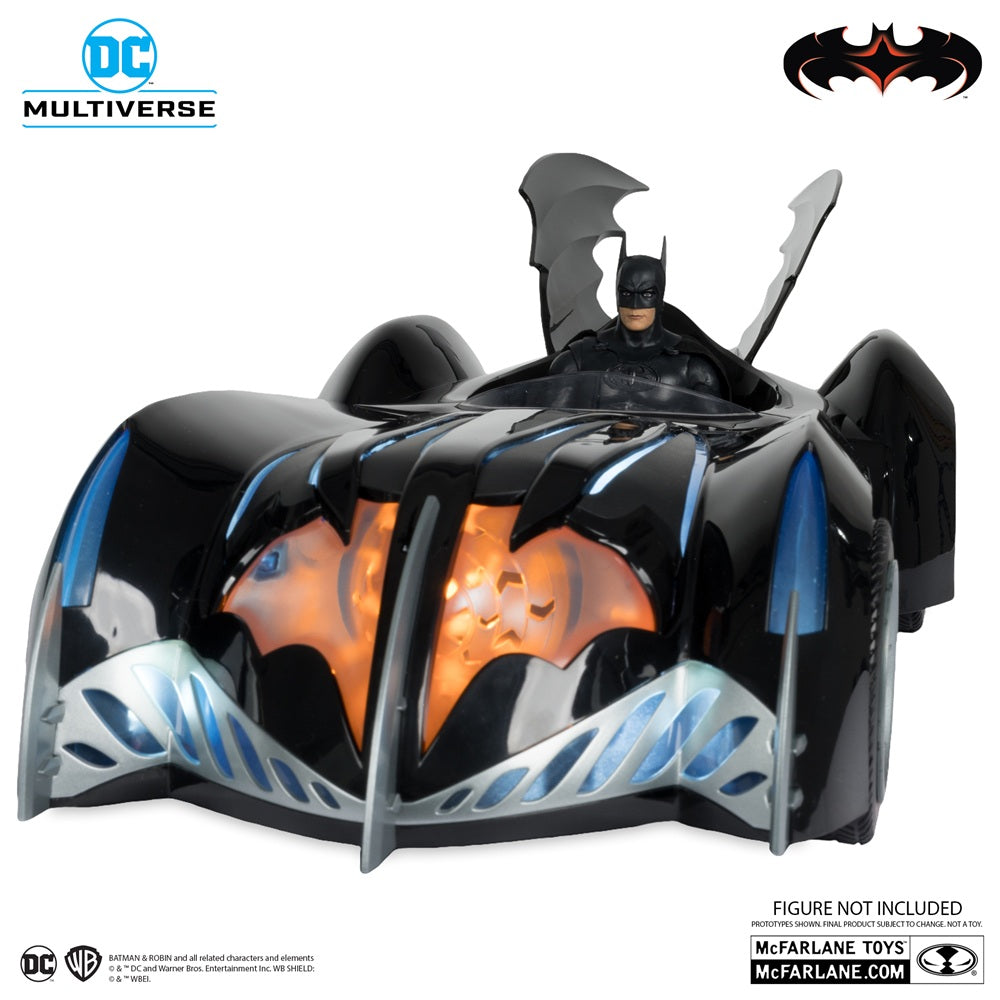 Batman & Robin, batmobile 24" avec sons et lumières (McFarlane) avec Batman
