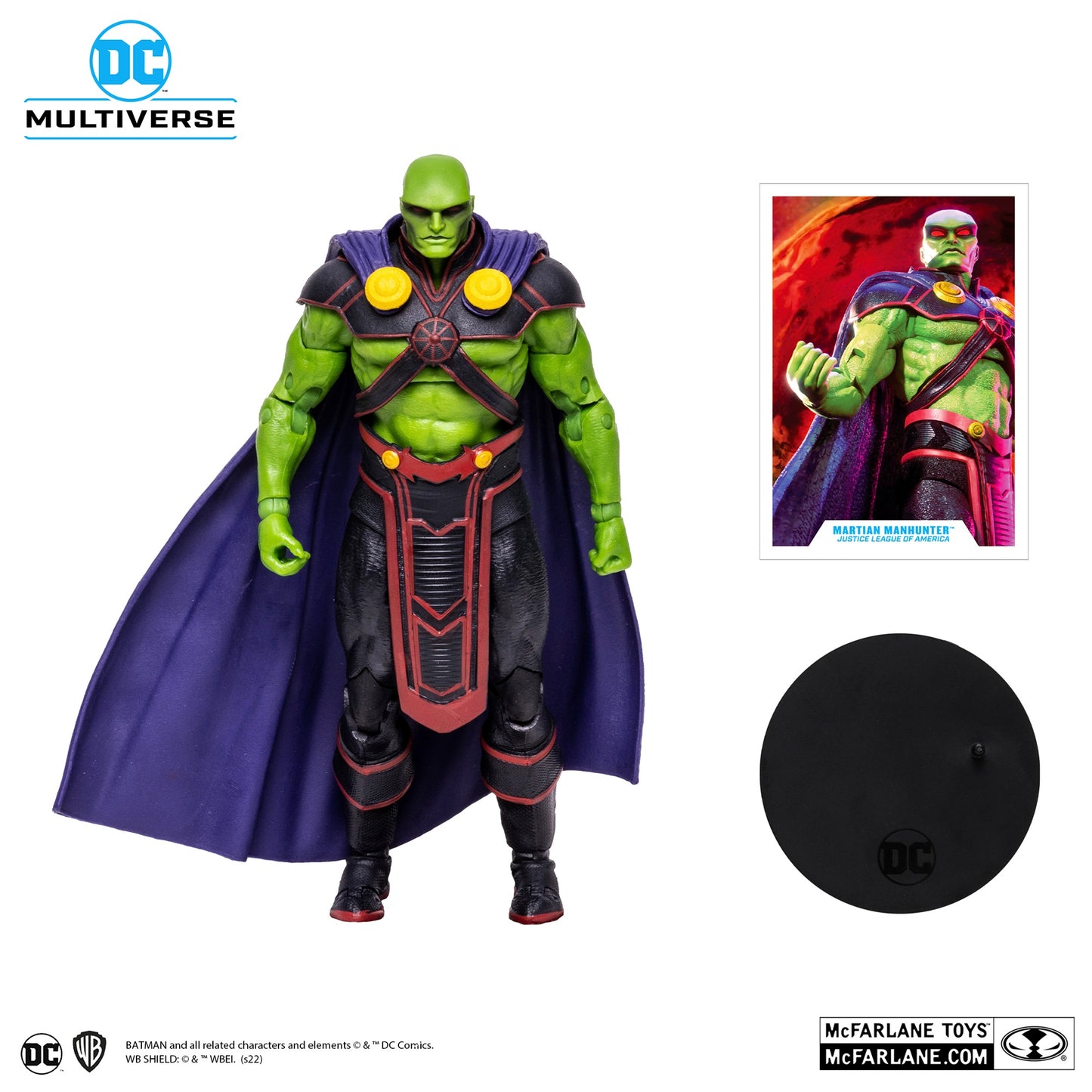 DC Rebirth, DC Multiverse 7" Martian Manhunter Figure (McFarlane)