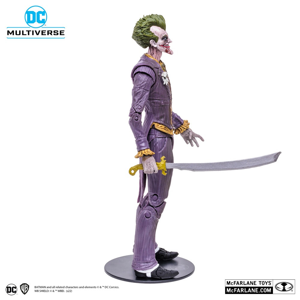 Batman Arkham City (VG), 7" The Joker infected (McFarlane) action figure