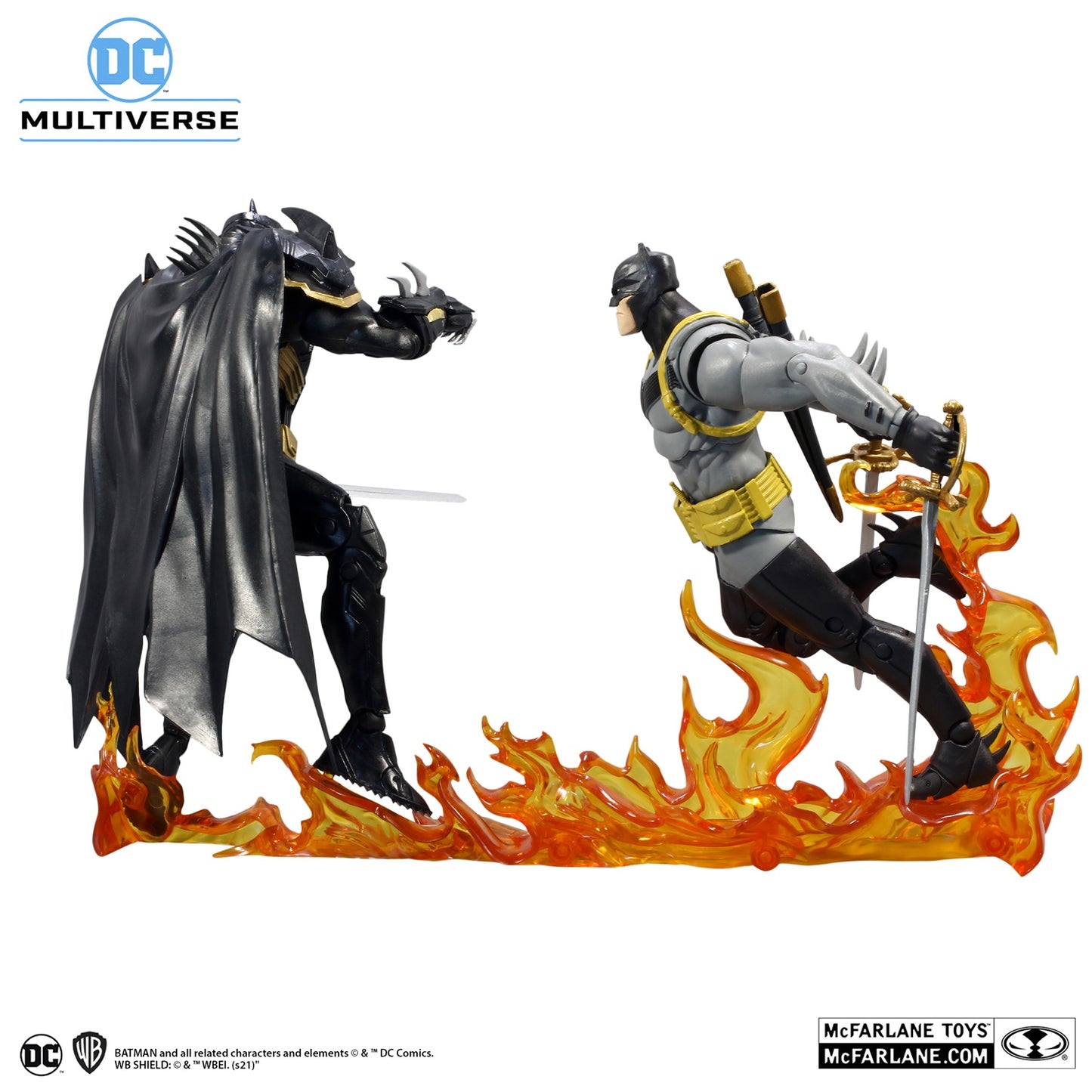 Batman Curse of the White Knight, 7" Batman vs Azrael Batman Armor (McFarlane) Figure