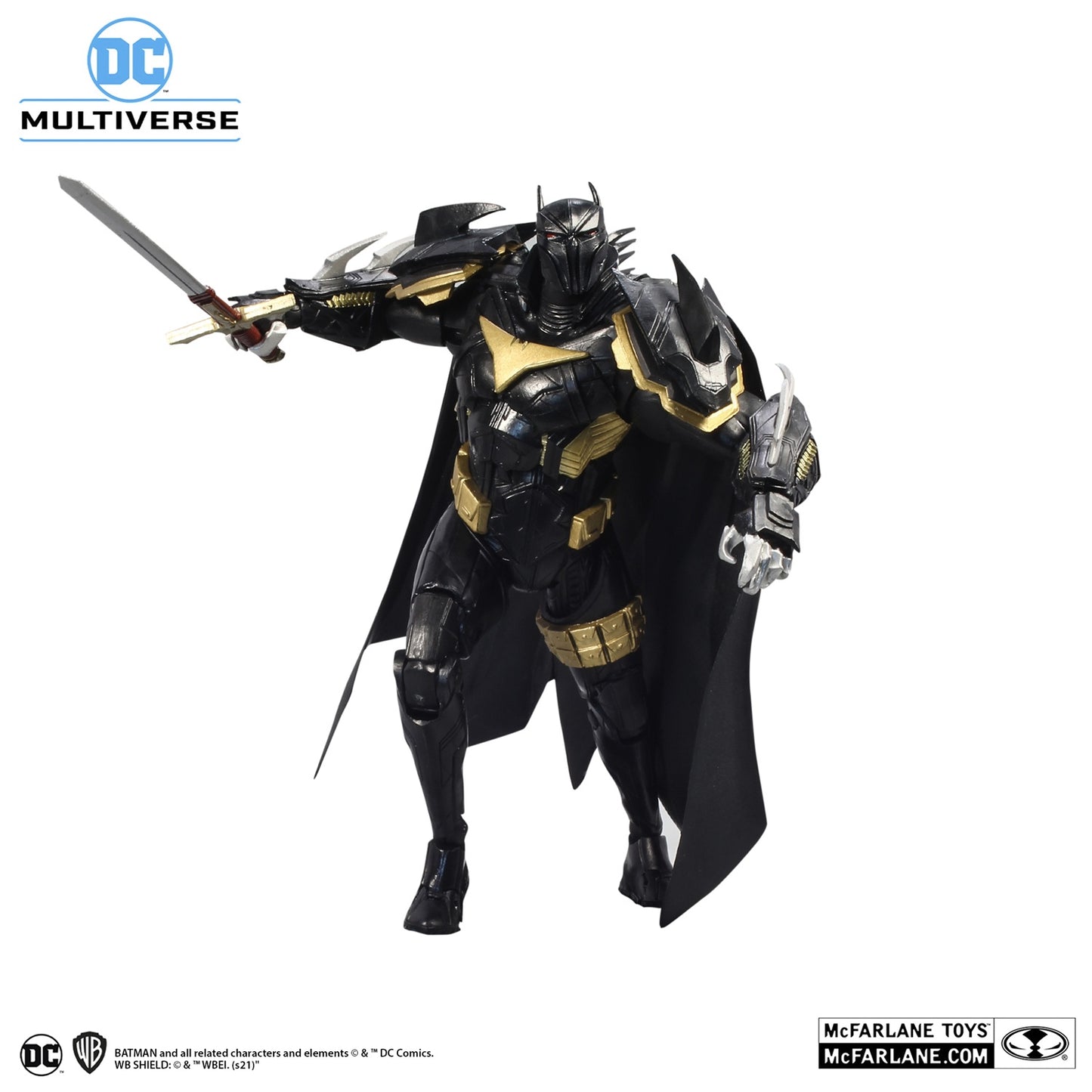 Batman Curse of the White Knight, 7" Batman vs Azrael Batman Armor (McFarlane) Figure