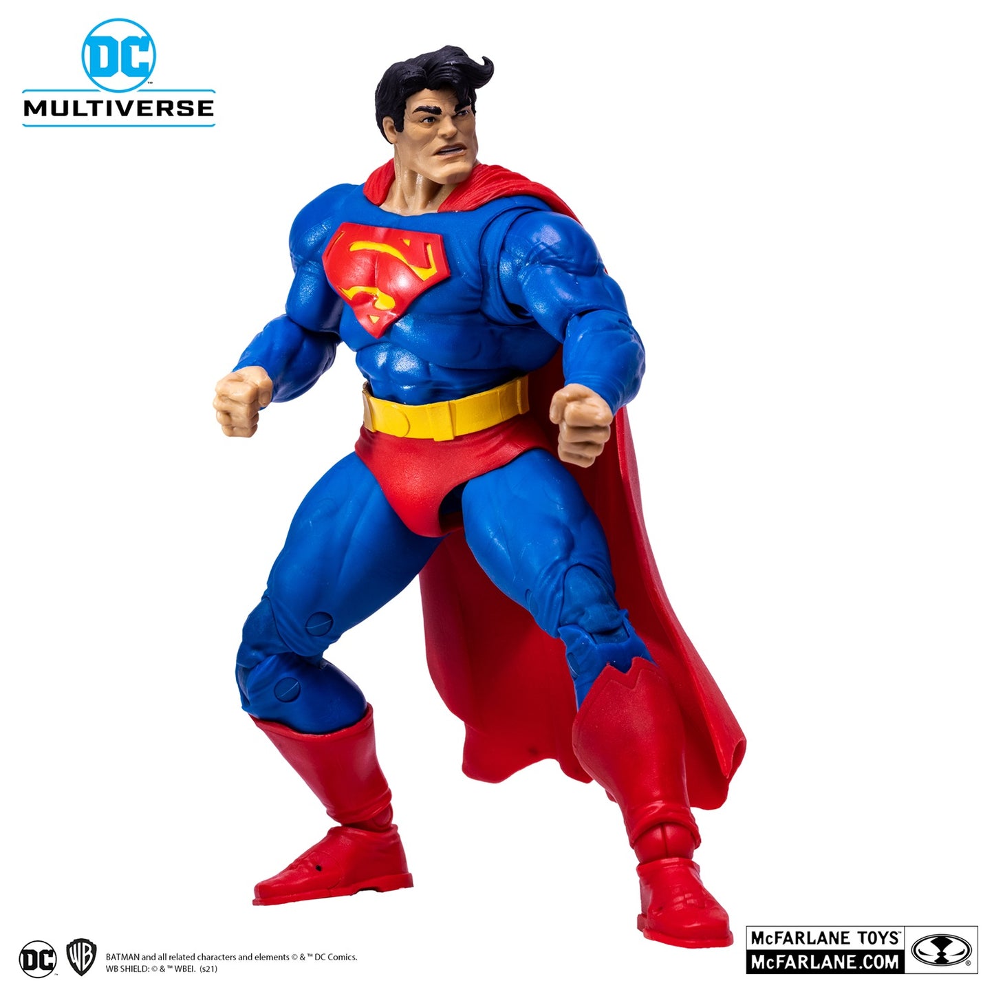 Batman The Dark Knight Returns 7" Figure Superman vs Armored Batman (McFarlane)