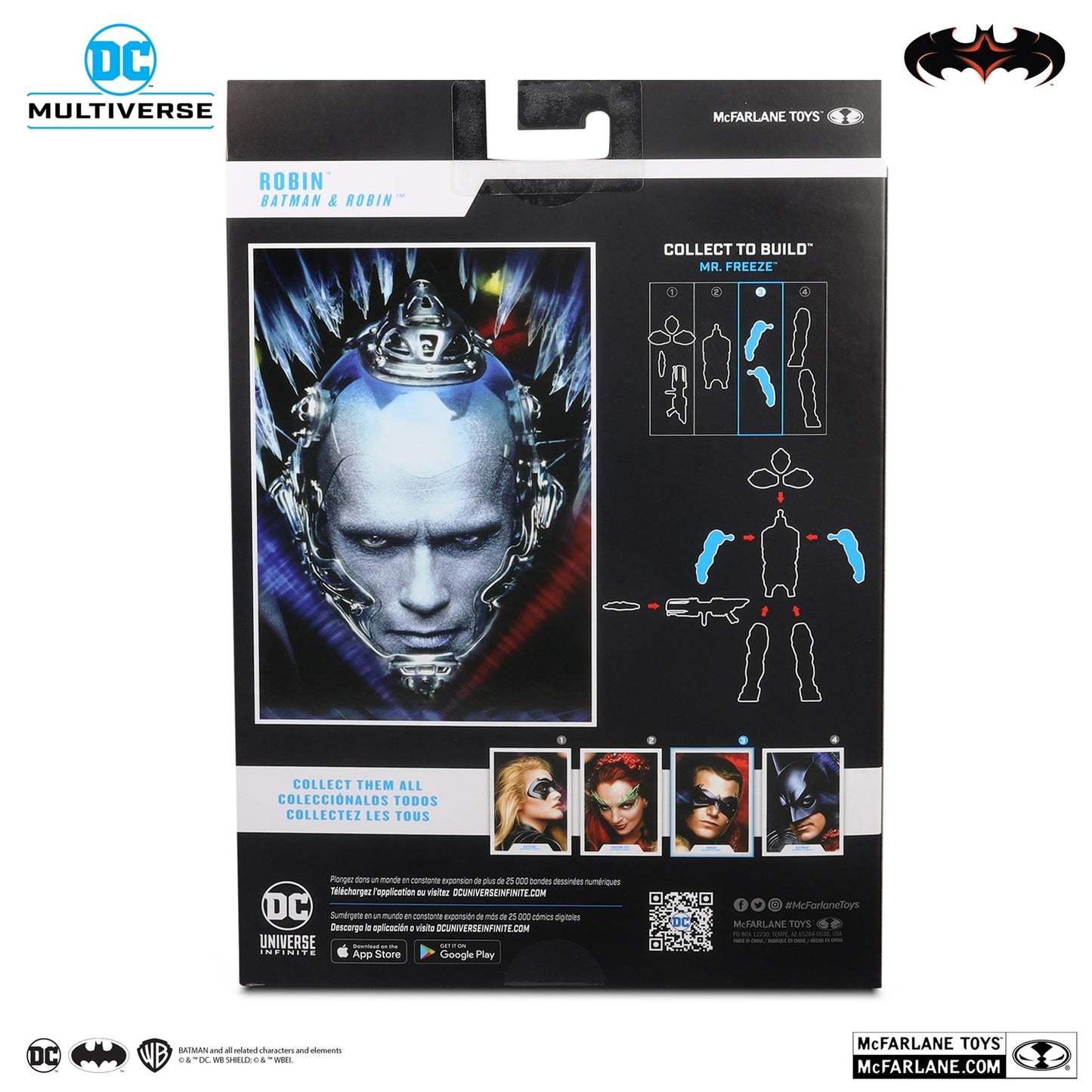 Batman & Robin, 7" Robin "collect to build" figure 3/4 (McFarlane)