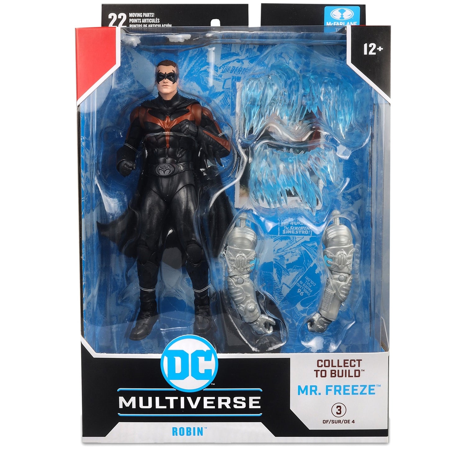 Batman & Robin, 7" Robin "collect to build" figure 3/4 (McFarlane)