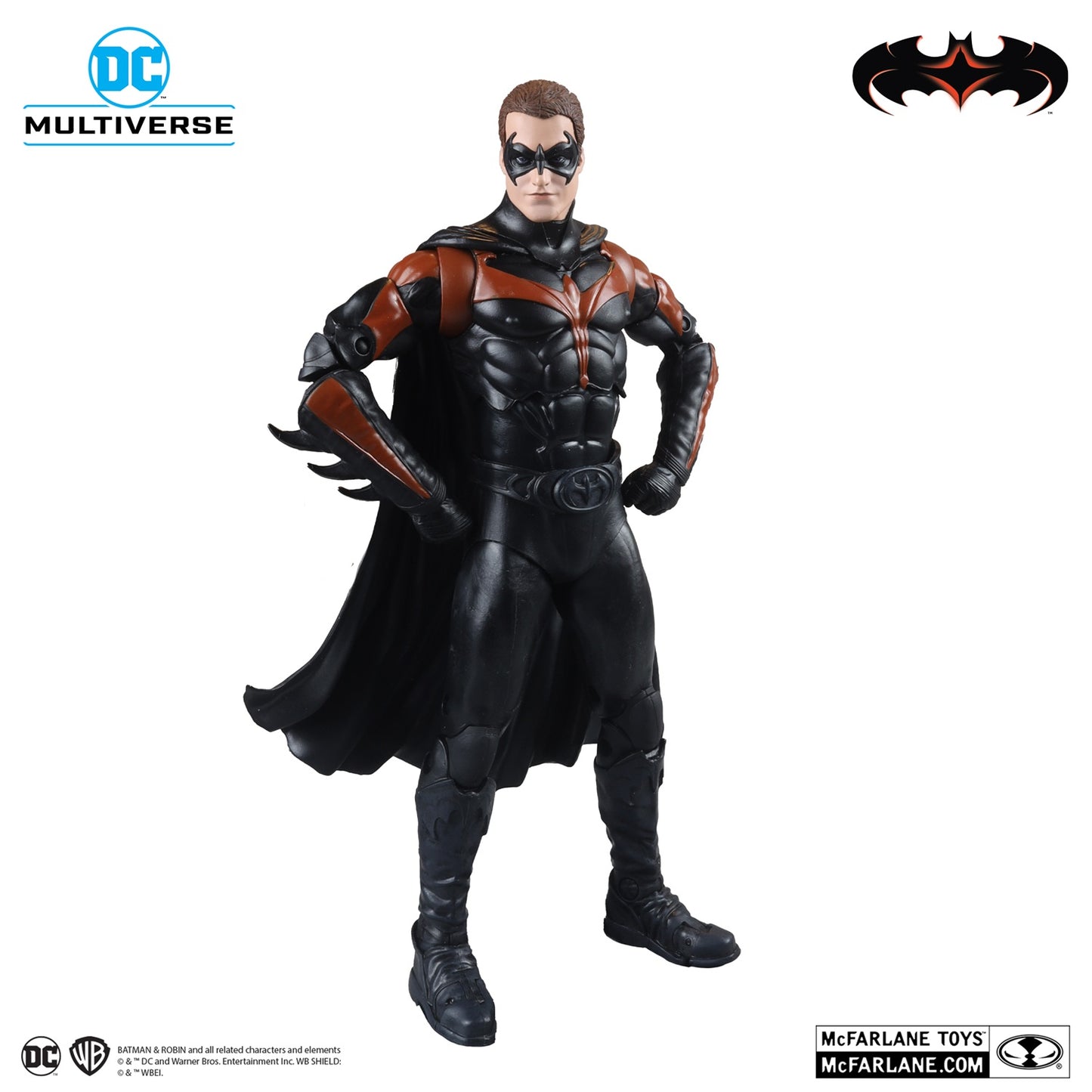 Batman & Robin, 7" Robin "collect to build" figure 3/4 (McFarlane)