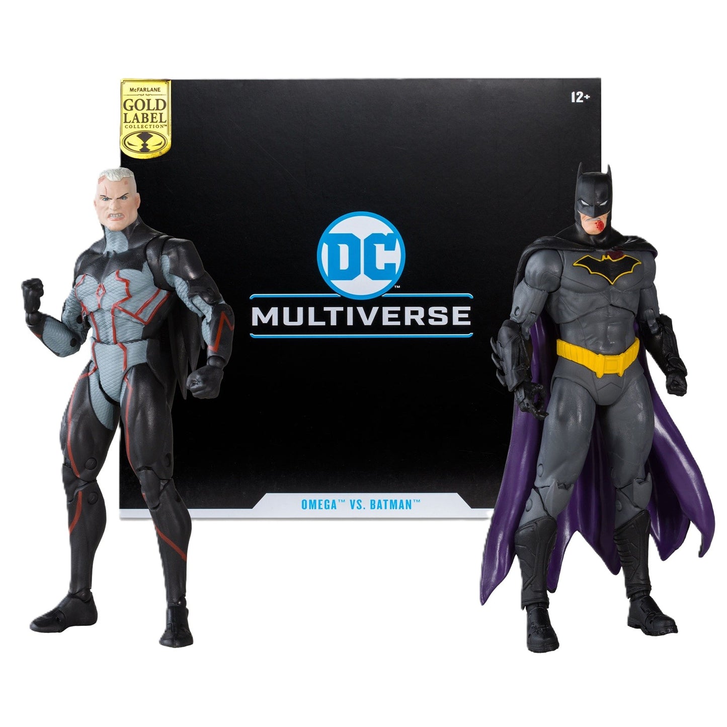Batman Last Knight on Earth, 7" Omega vs Batman Gold Label Collection (McFarlane)